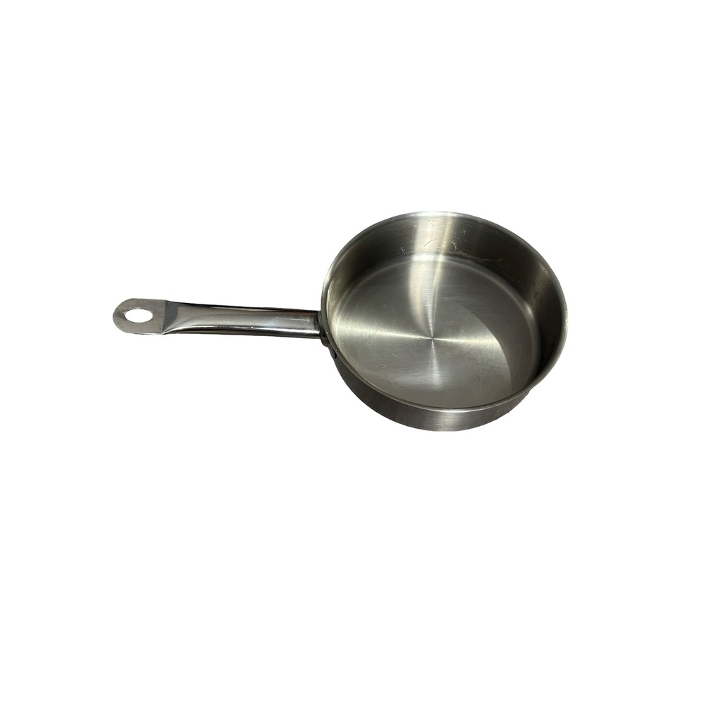 Demeyere Resto 8" Stainless Steel Skillet 18/10 Induction Frying Pan Silver